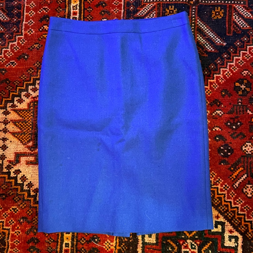J. Crew No. 2 wool pencil skirt, size 6